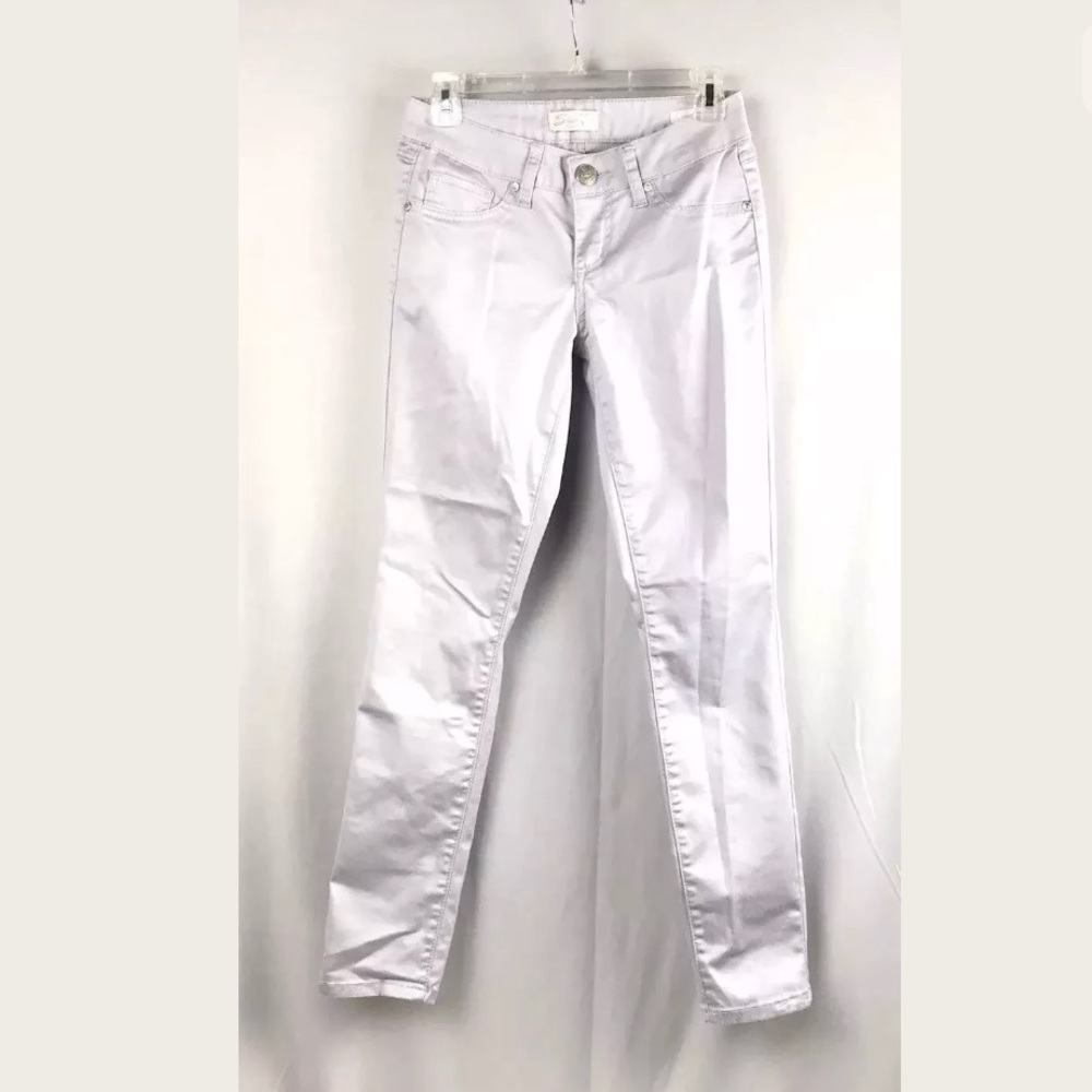 Seven7 Skinny Fit Jean Lt Gray Size 2. - Picture 2 of 5